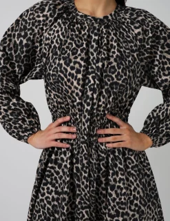 Abbie Dress - Leopard