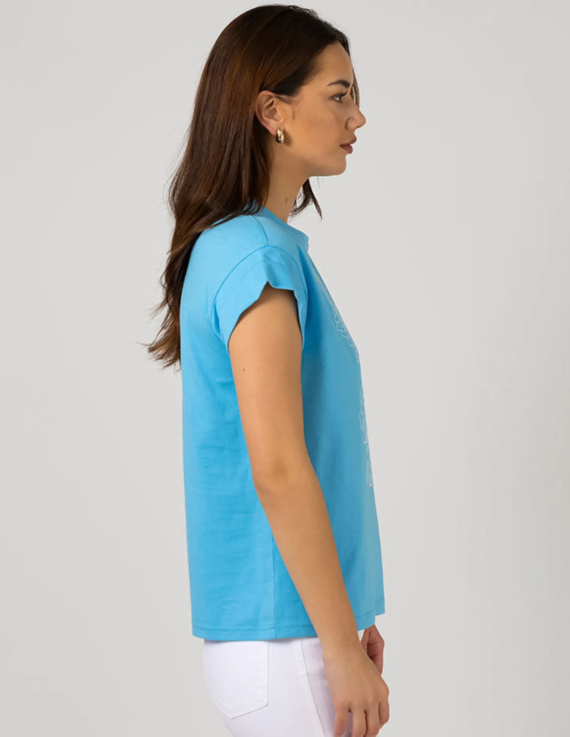 Ace Tee - Baby Blue Wild Child