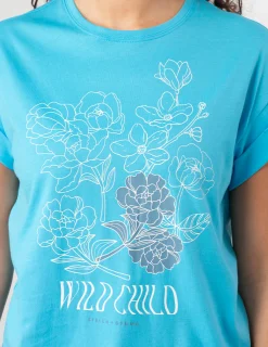 Ace Tee - Baby Blue Wild Child