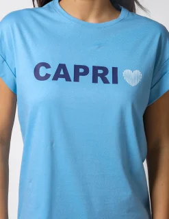Ace Tee - Blue Capri Love