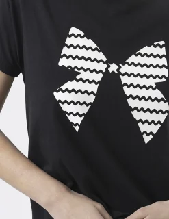 Ace Tee - Bow Black