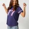 Ace Tee - Navy Varsity Numbers