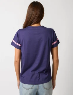 Ace Tee - Navy Varsity Numbers