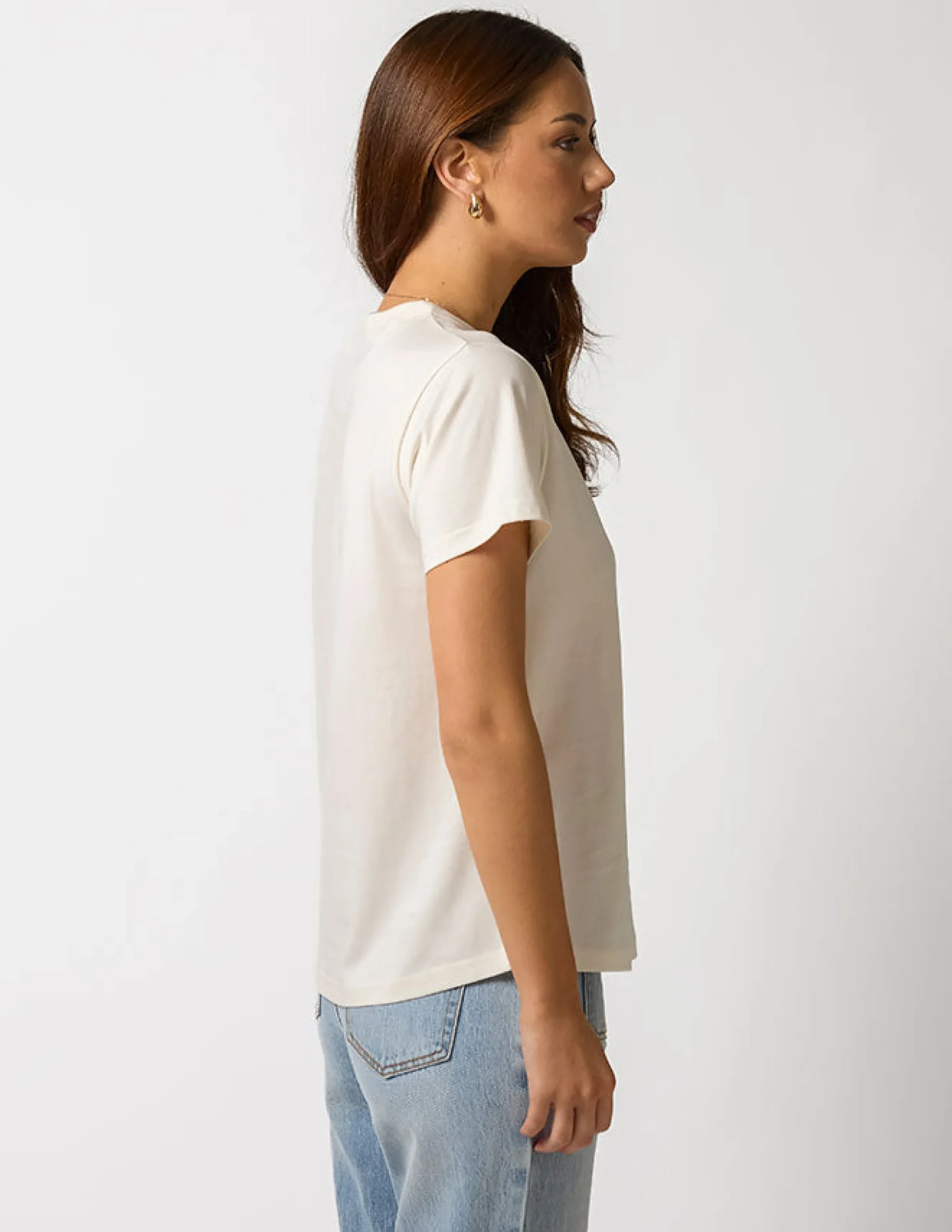 Ace Tee - Off White Riveria Bow