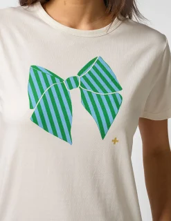 Ace Tee - Off White Riveria Bow