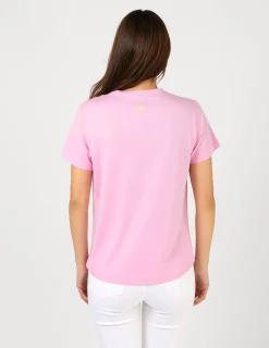 Ace Tee - Pink Leaping Tiger
