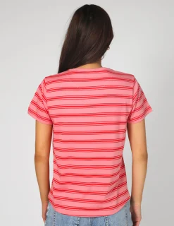 Ace Tee - Pink Stripe Base 1991