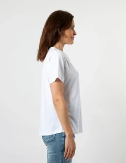 Ace Tee - White Leopard Cross