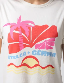 Ace Tee - White Vacay