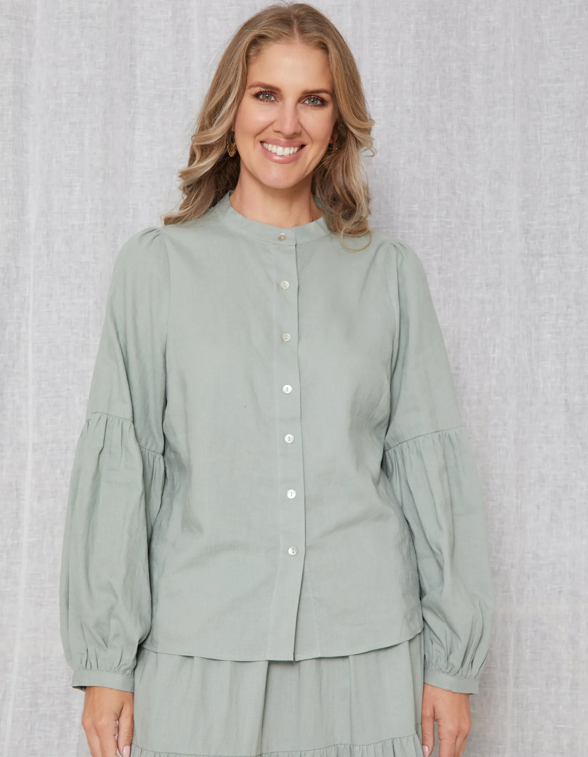 Agnes Blouse - Iceburg