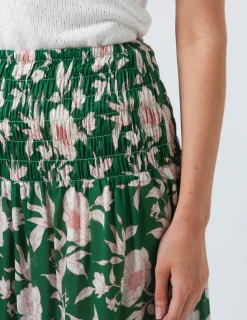 Aja Skirt - Vinatge Green Floral