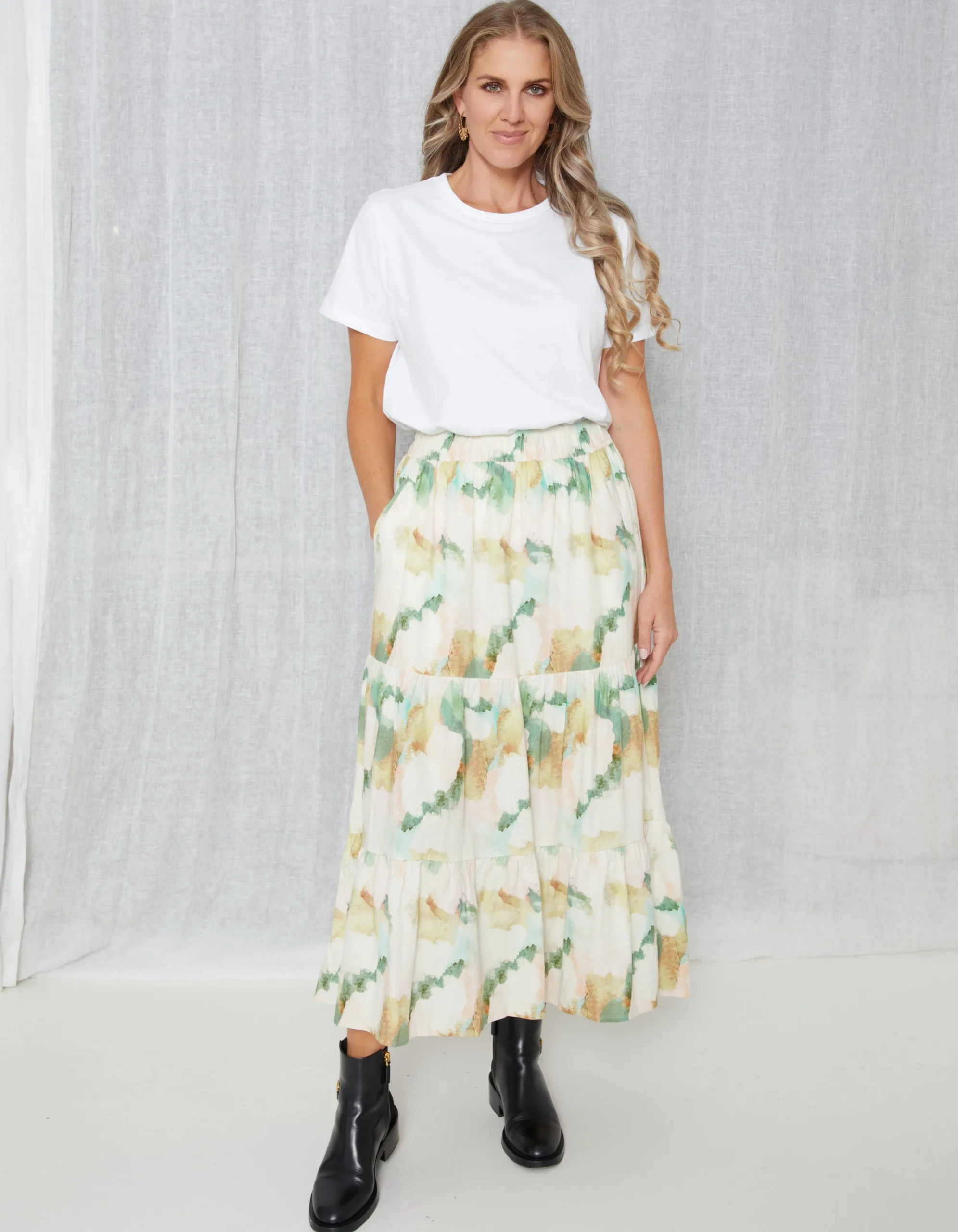 Alba Skirt - Spring Haze
