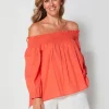 Alessandra Top - Coral