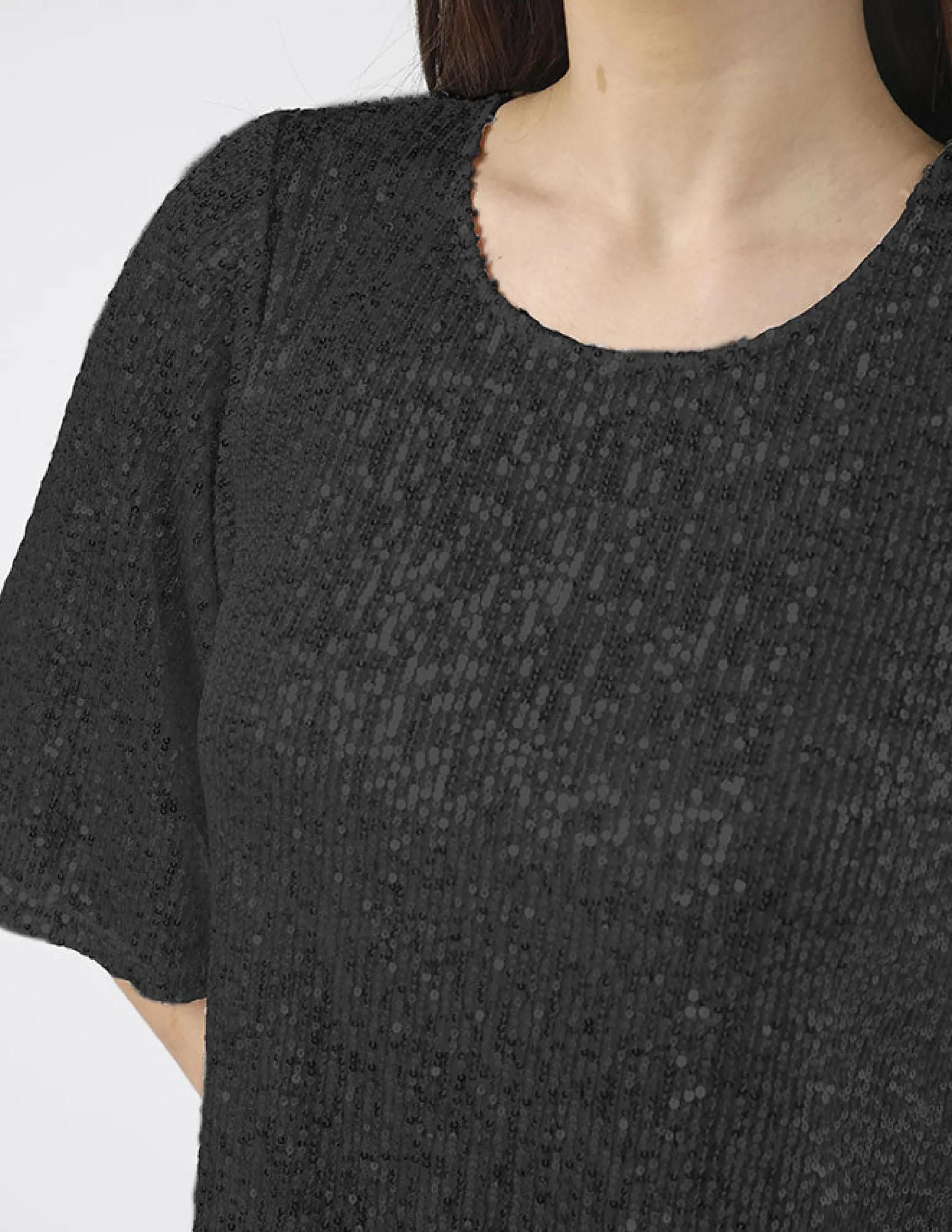Alexis Top Sequins - Black