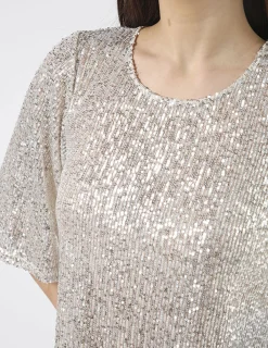 Alexis Top Sequins - Champagne