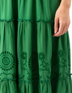 Aloha Dress - Juniper Green