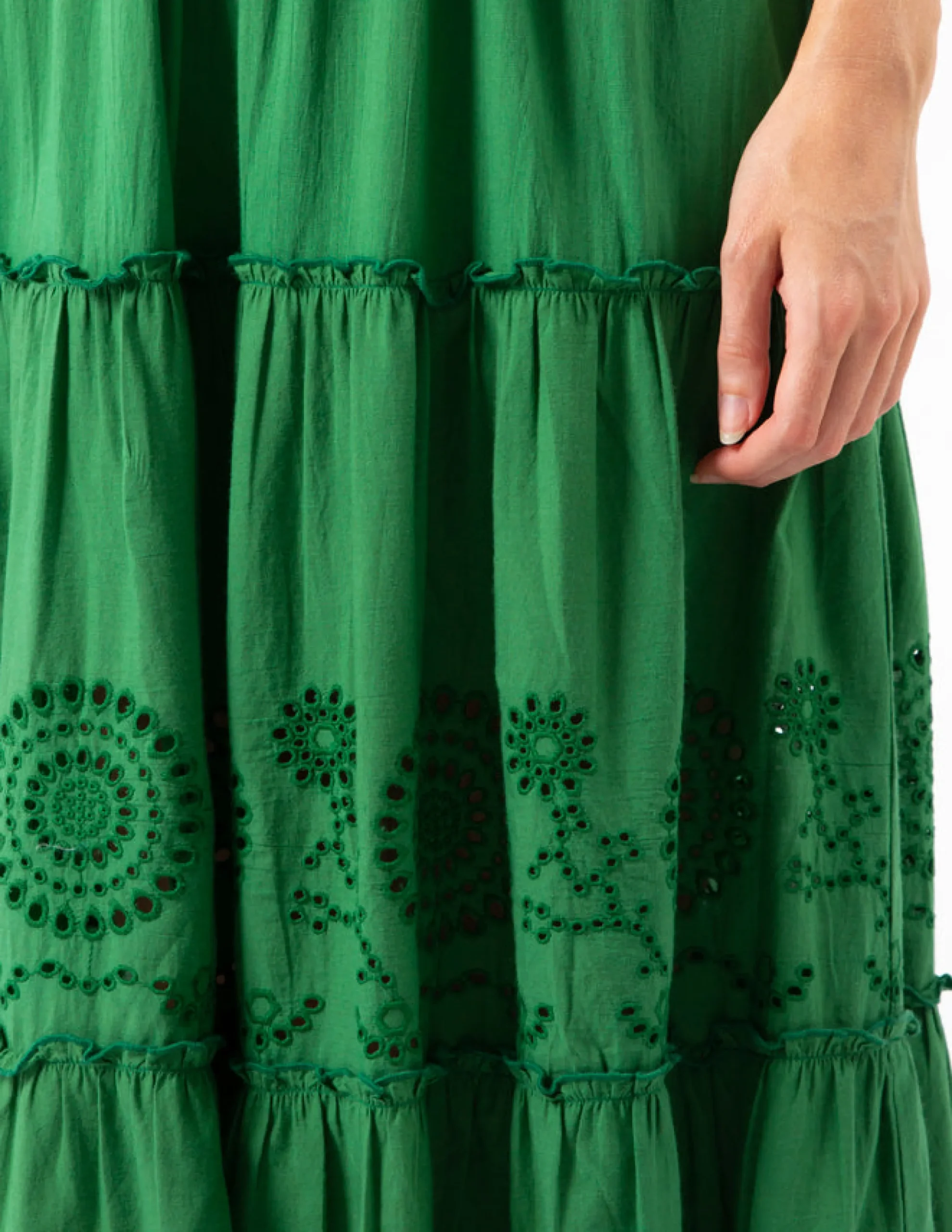 Aloha Dress - Juniper Green