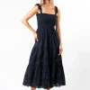 Aloha Dress - Navy