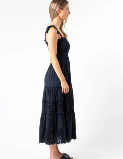 Aloha Dress - Navy