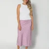 Amore Skirt - Linen/Violet
