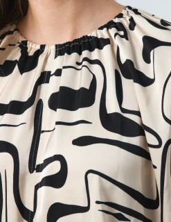 Anya Top - Painterly Geo