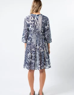 Aruba Dress - Medina Blue