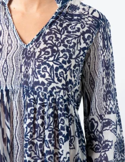 Aruba Dress - Medina Blue