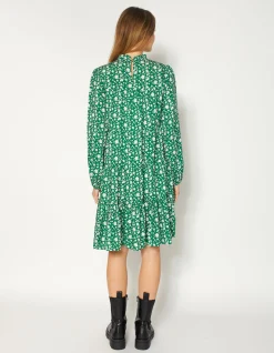 Astoria Dress - Green Florals