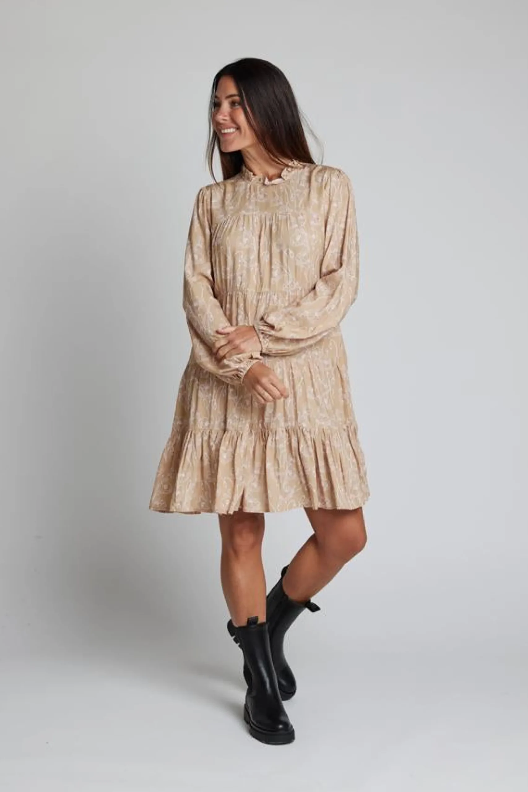 Astoria Dress - Iced Blooms