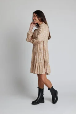 Astoria Dress - Iced Blooms