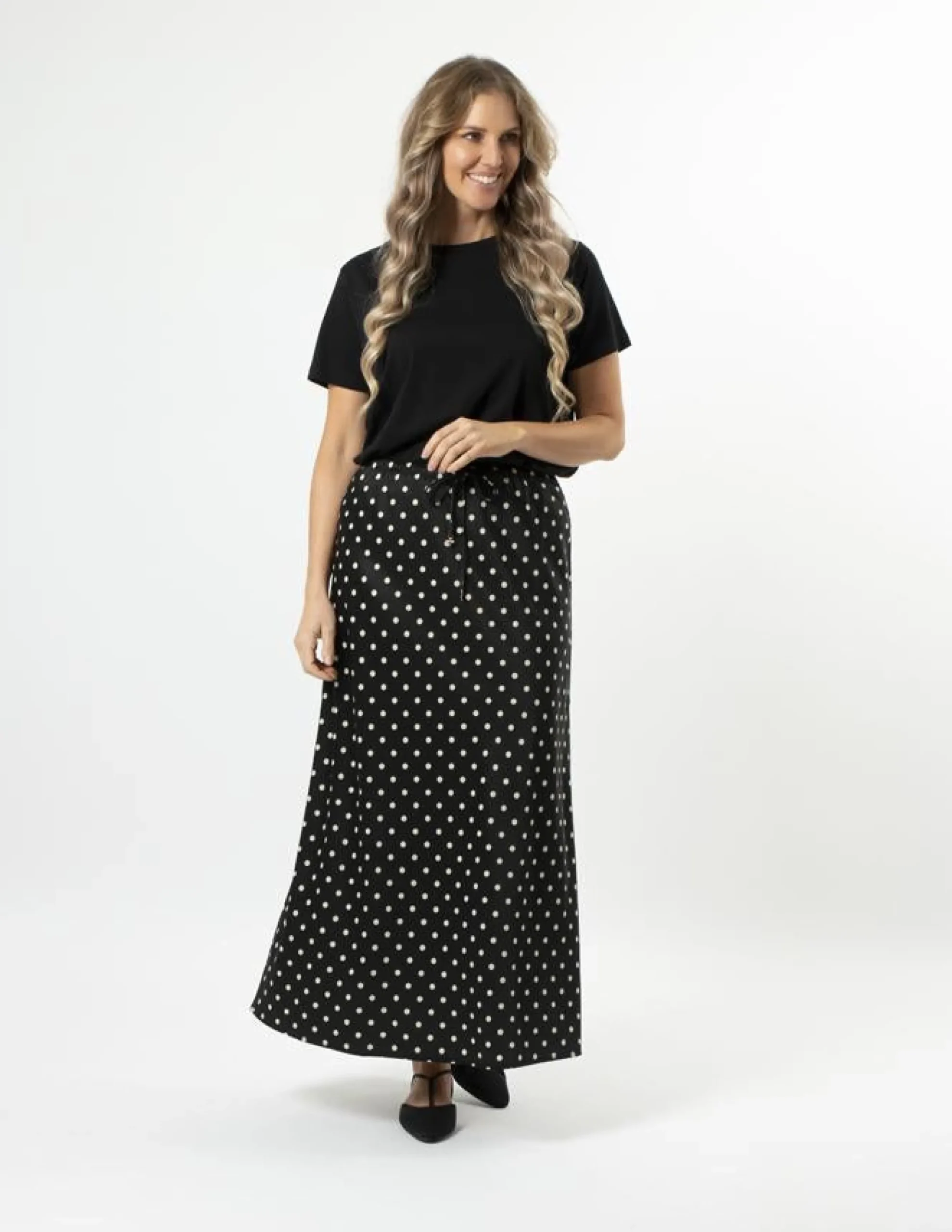 Avalon Skirt - Black Pearl