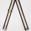 Bag Strap - Black and Rose Gold