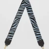 Bag Strap - Blue Zebra