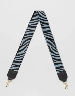 Bag Strap - Blue Zebra
