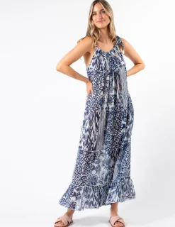 Baha Dress - Medina Blue