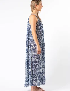 Baha Dress - Medina Blue