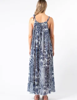 Baha Dress - Medina Blue