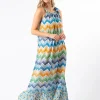 Baha Dress - Zig Zag Brick