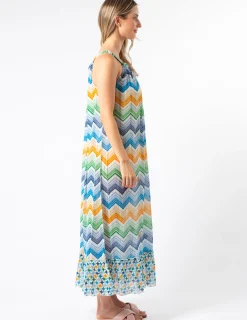 Baha Dress - Zig Zag Brick