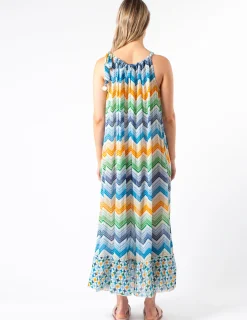 Baha Dress - Zig Zag Brick