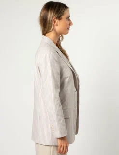 Bala Blazer - Tea Stripe