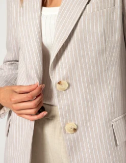 Bala Blazer - Tea Stripe