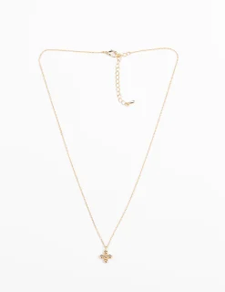 Ball Cross Necklace