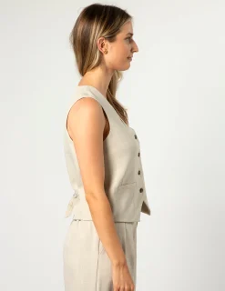 Beau Waistcoat - Wheat