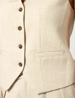 Beau Waistcoat - Wheat
