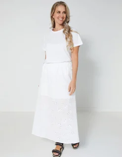 Bec Skirt - White