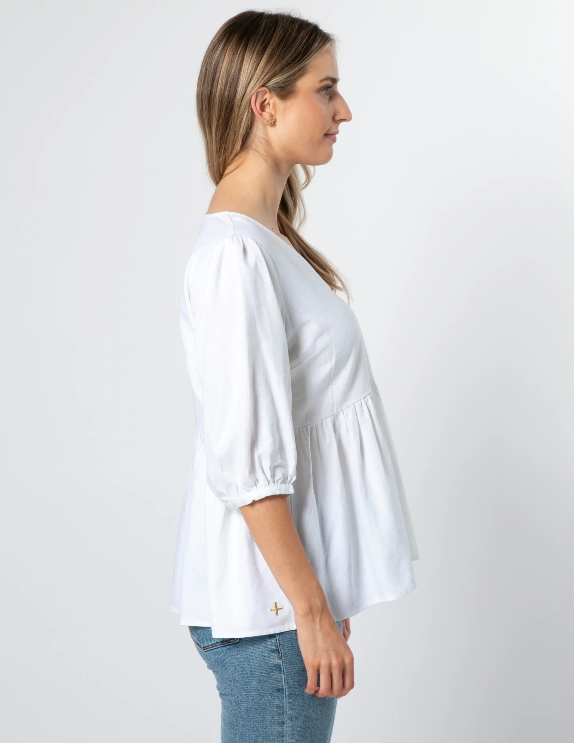 Bettina Shirt - White