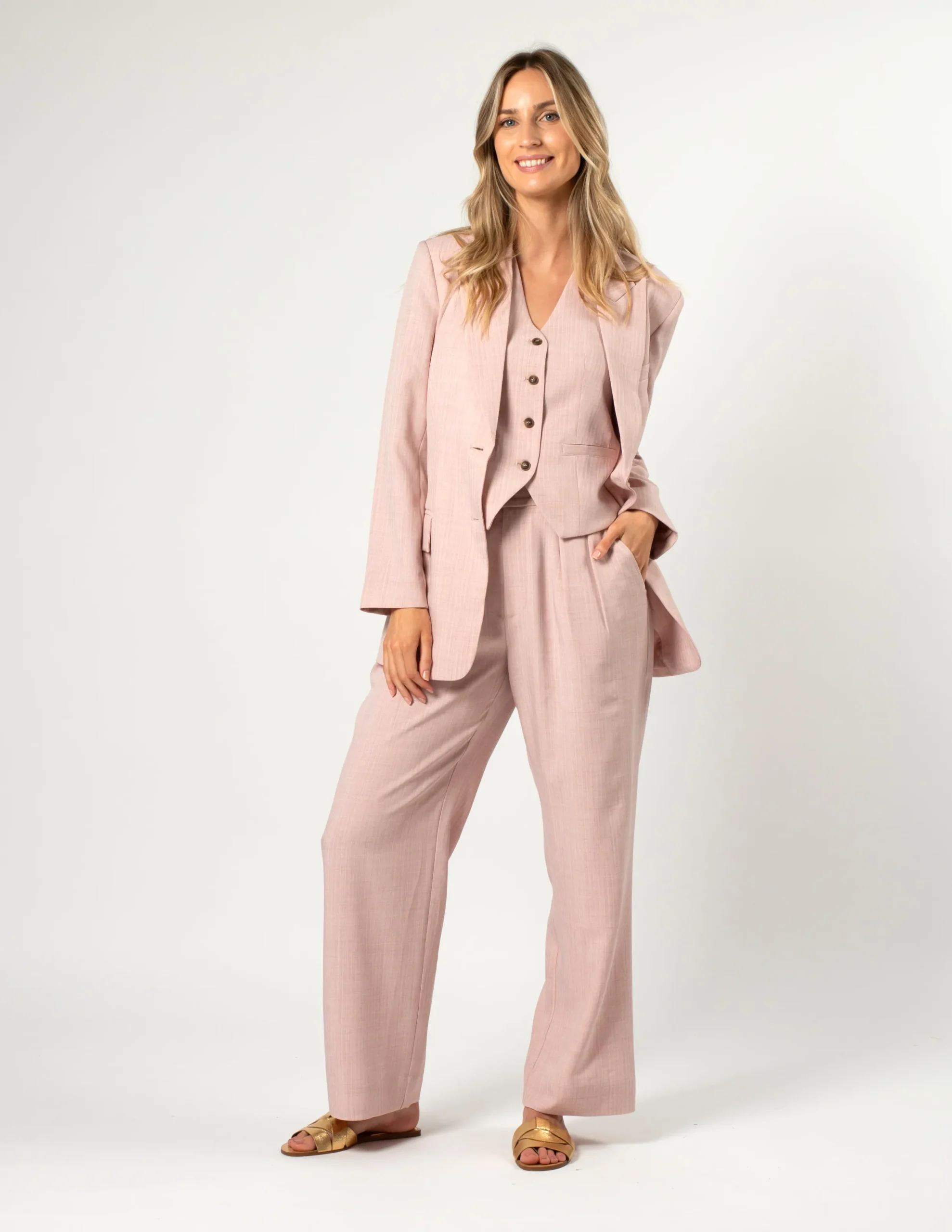 Blaise Pants - Rose