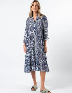 Bodrum Dress - Medina Blue