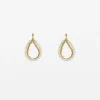 Boho Pearl Hoops